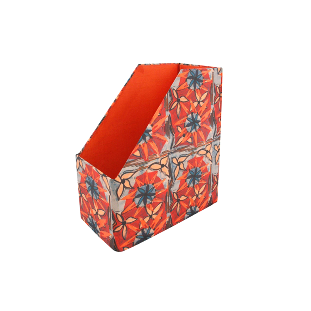 Indha Multi Utility Magazine and Books Wooden A4 Size Holder