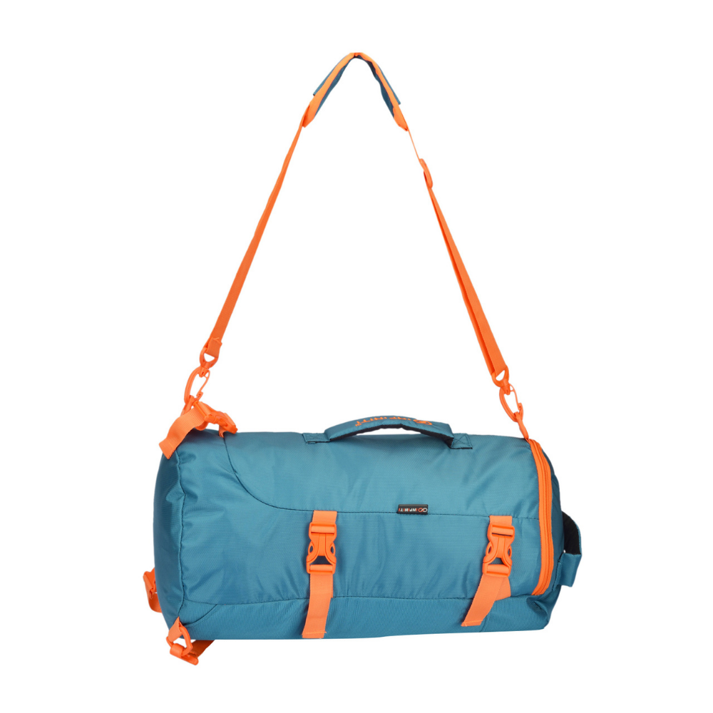 Infiniti Multi Utility Backpack Teal Blue Orange