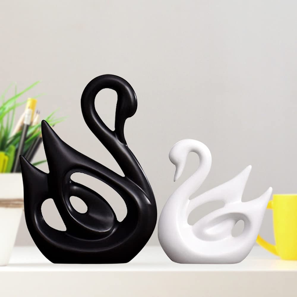 Swan Couple Showpieces (Set of 2)