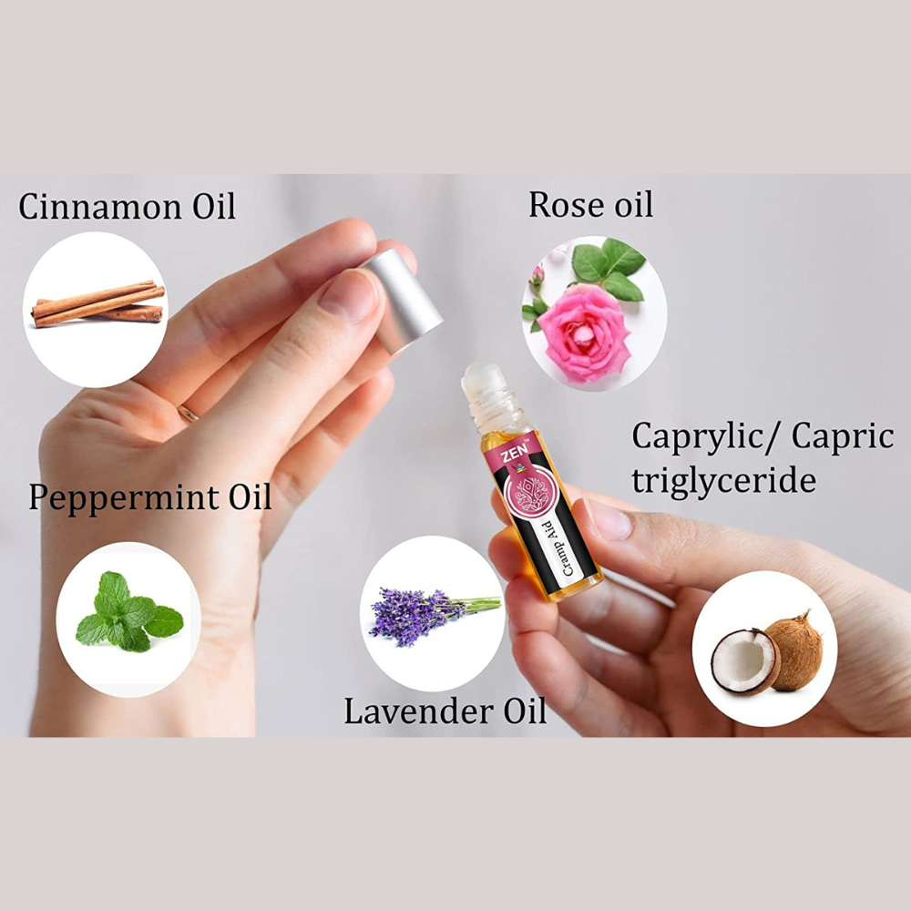Zen Menstrual Cramp Relief Roll-On (10ml)