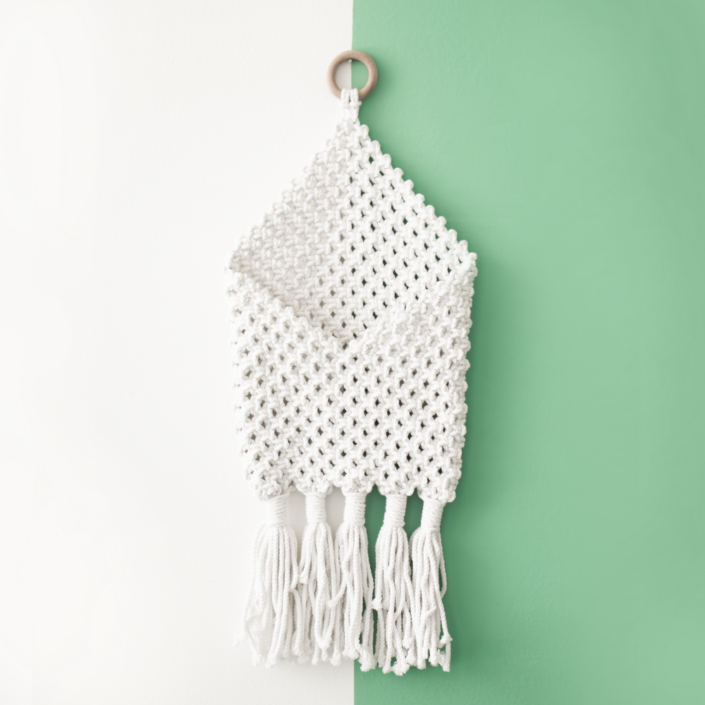 Macrame Magazine Holder (Small)