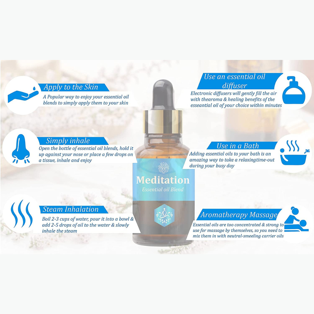 Zen Meditation Essential Oil Blend (30ml)