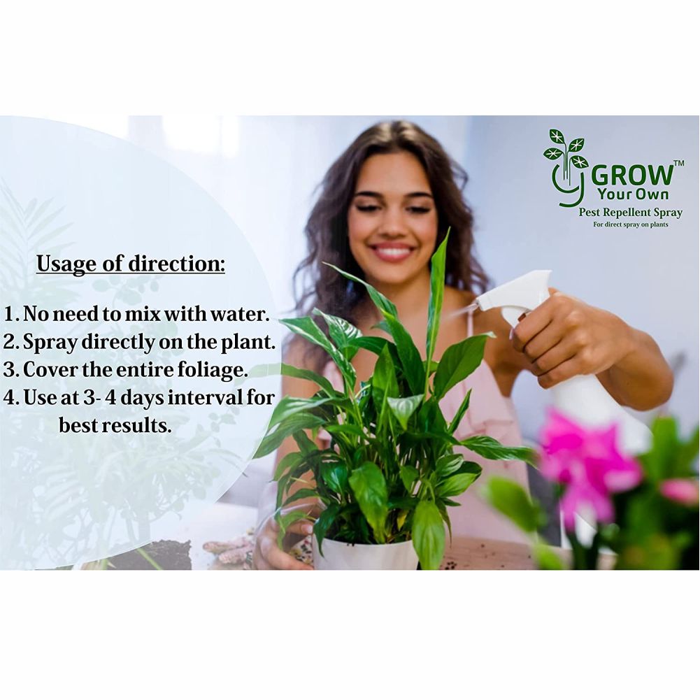 Natural Neem Oil Spray for Plant Pest Control (500ml)