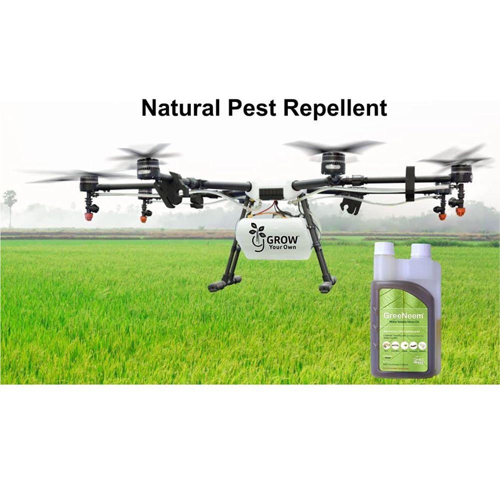 GreeNeem Pure Cold Pressed Water-Soluble Neem Oil (500ml)