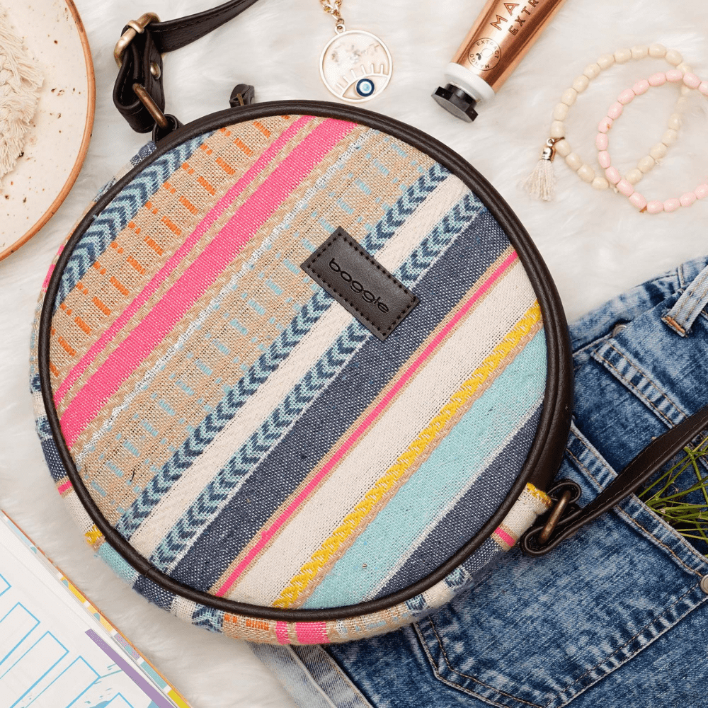 Multicolor Full Moon Sling Bag