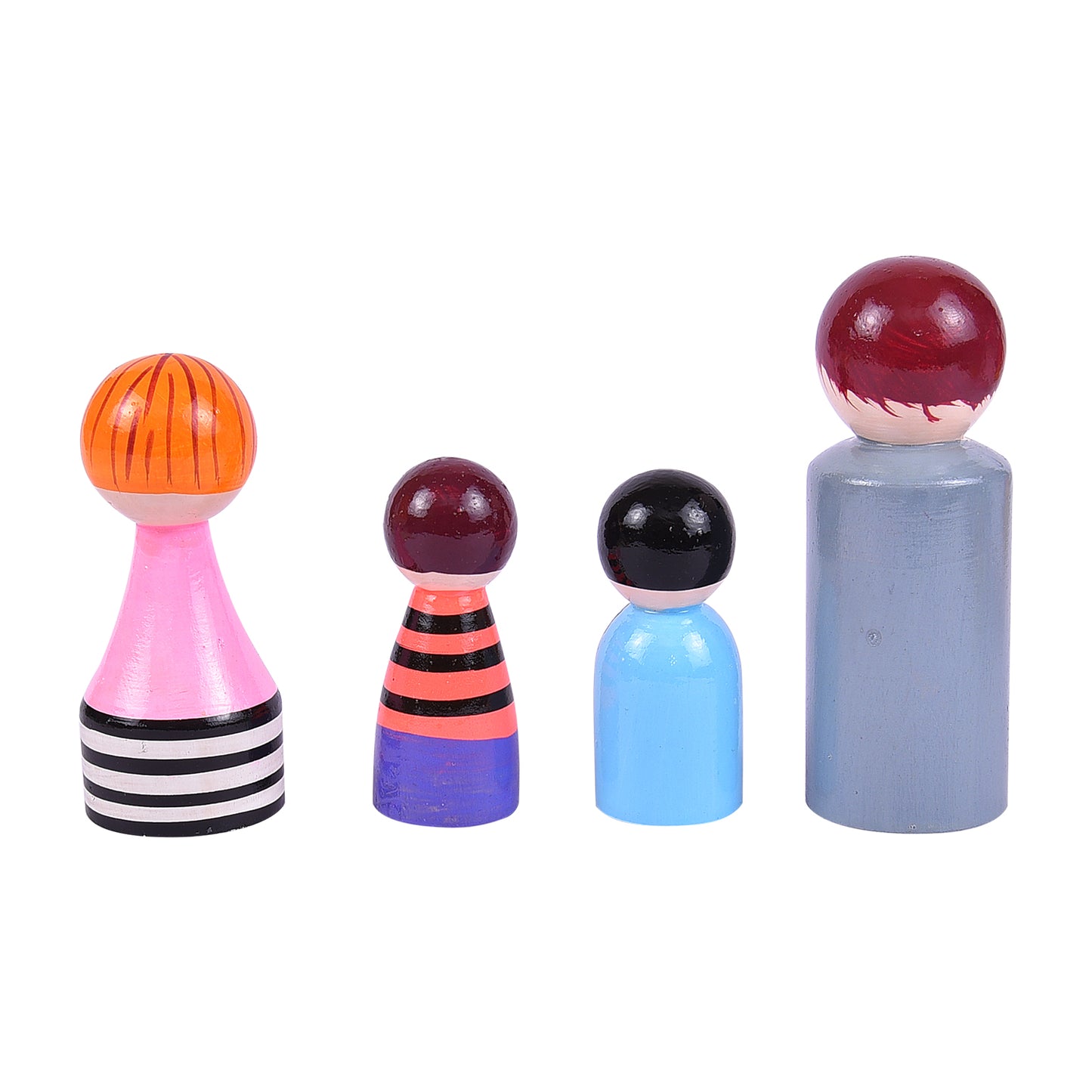 Diya's contemporary Family(Set of 4)