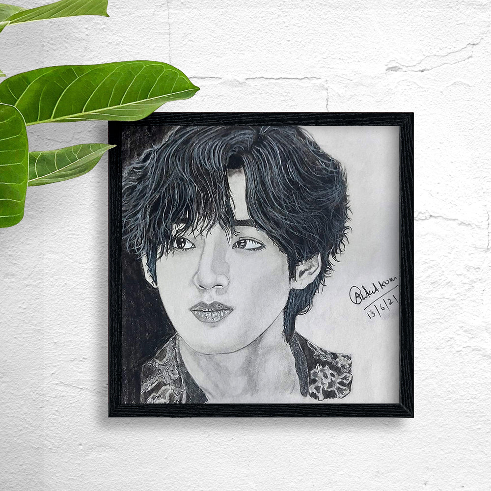 BTS Kim Taehyung Painting