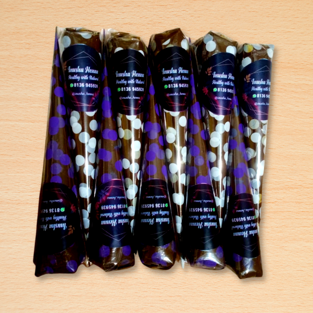 Inusha Henna Organic Mehendi Cone