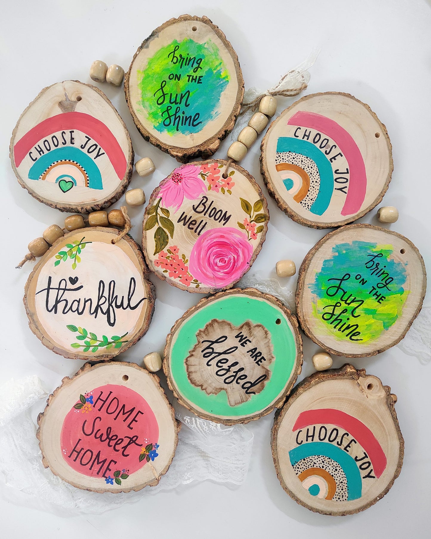 Wooden Charms
