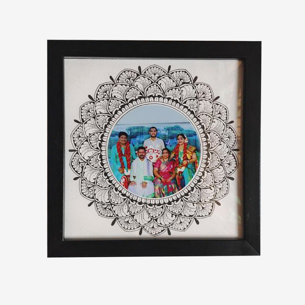 Mandala Photo Frame