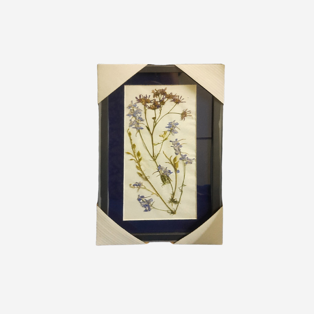 Handmade Pressed Dry Flower Painting