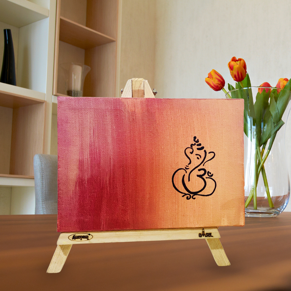 Ganesha Line Art Painting