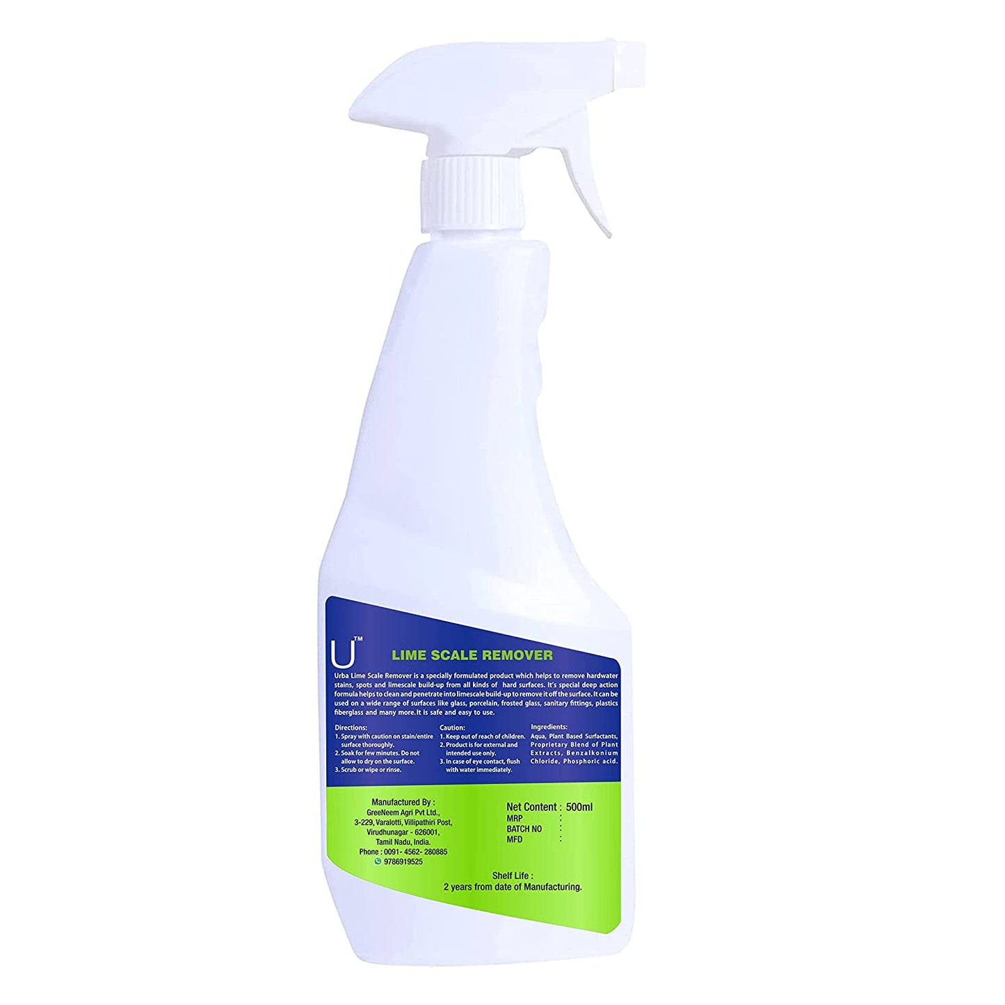 Lime Scale and Rust Remover (500ml)