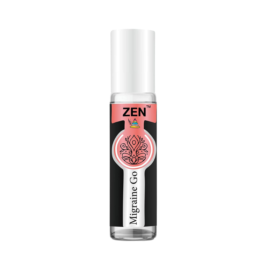 Zen Migraine Go Roll-On with Essential Oils (10ml)