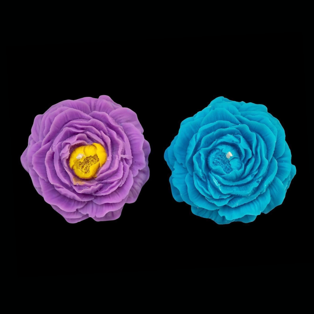 Peony Candles (Set of 2) - Kreate