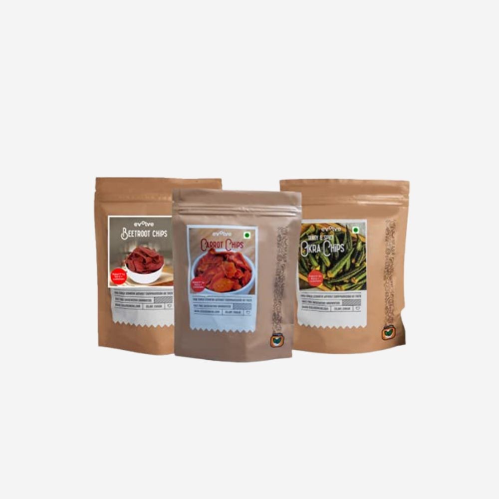 Vegetable Chips Combo (Pack of 3)
