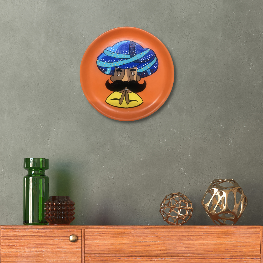 Khamba Ghani Welcome Wall Plate