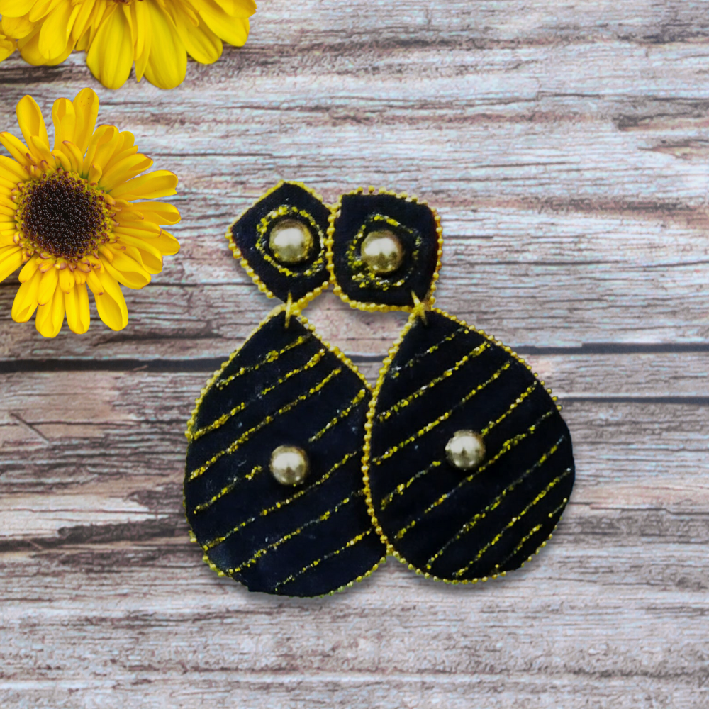 Designer Cardboard Earrings