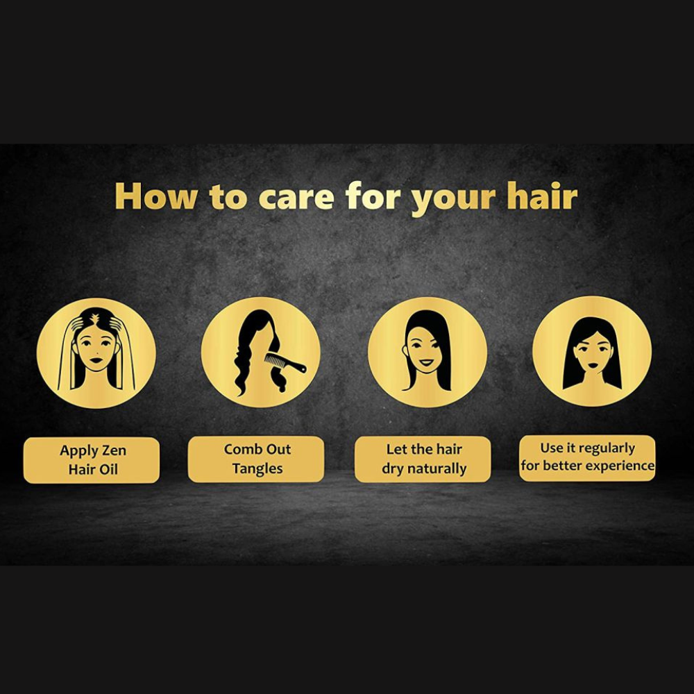 Zen Advanced Curry Leaf and Hibiscus Enriched Hair Oil (200ml)