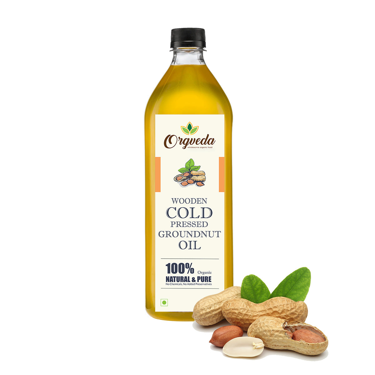 Cold Pressed Groundnut Oil (1000ml)