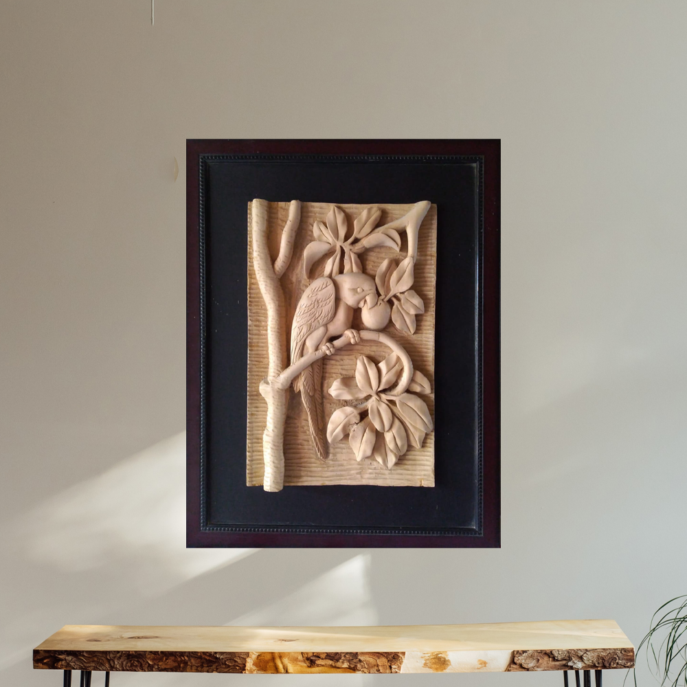 Wood Carved Wall Art