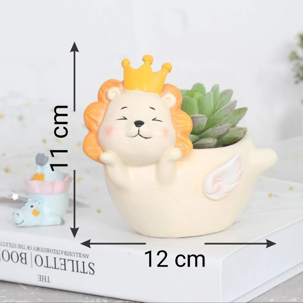 Wild Animals Planters/Pots (Set of 4)