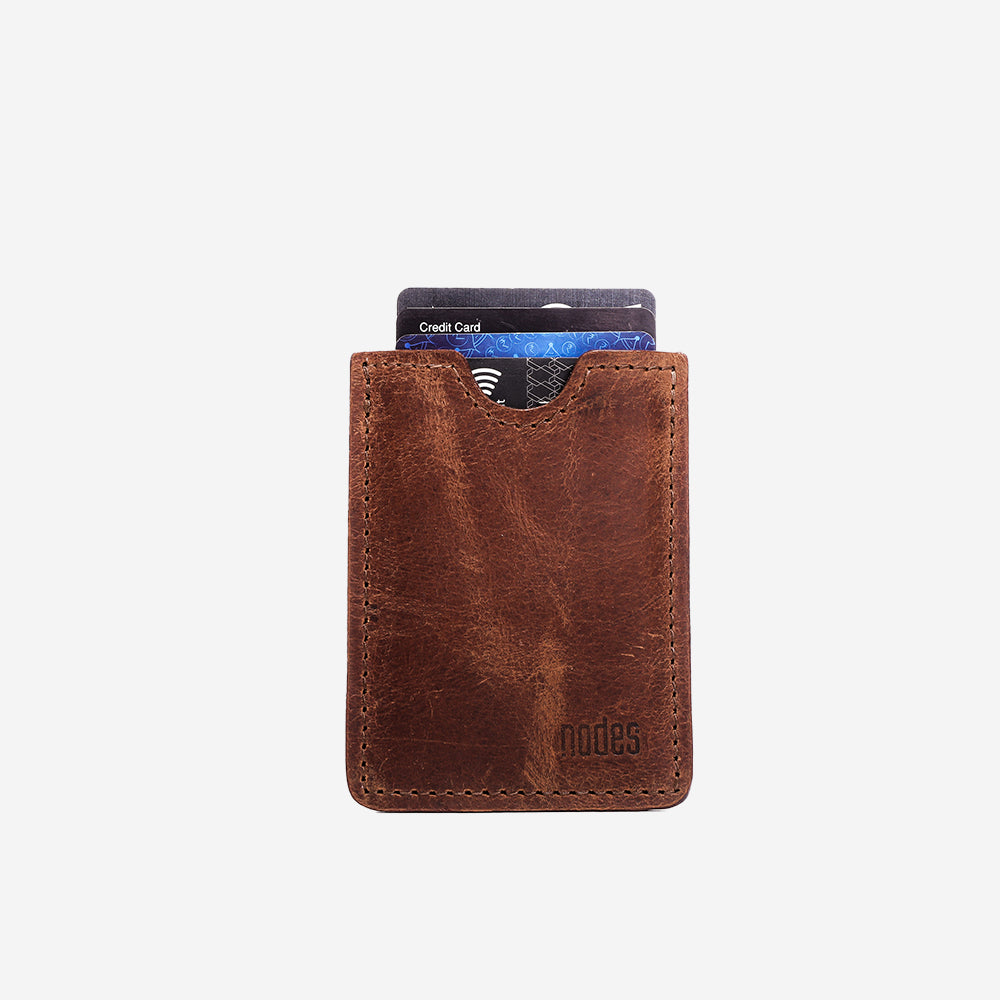 Trustee - Leather Card Wallet - Vertical