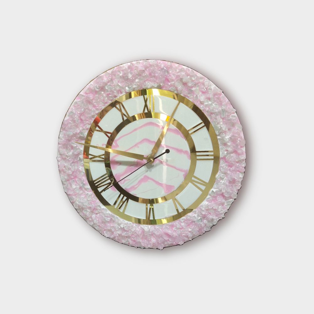 Handmade Resin Wall Clock