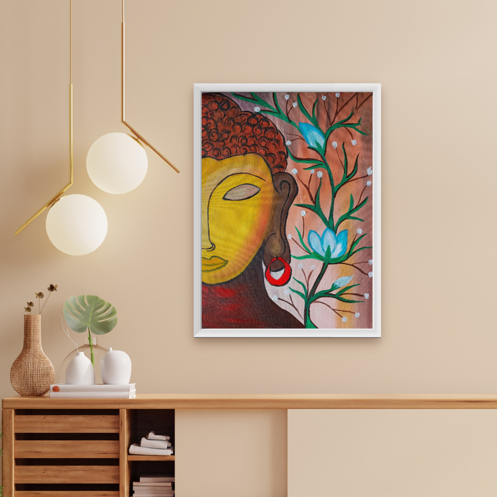 Buddha Oil Painting