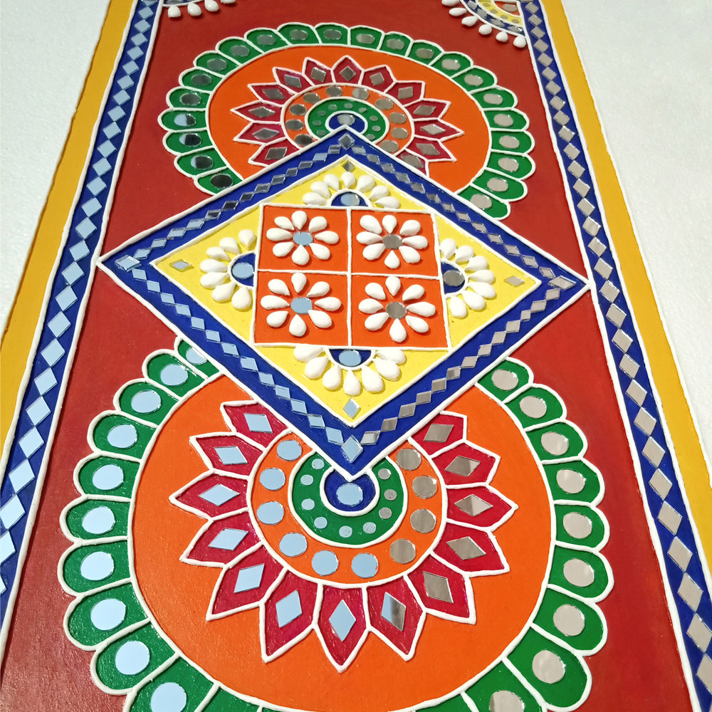 Lippan Wall Hanging (Blue)