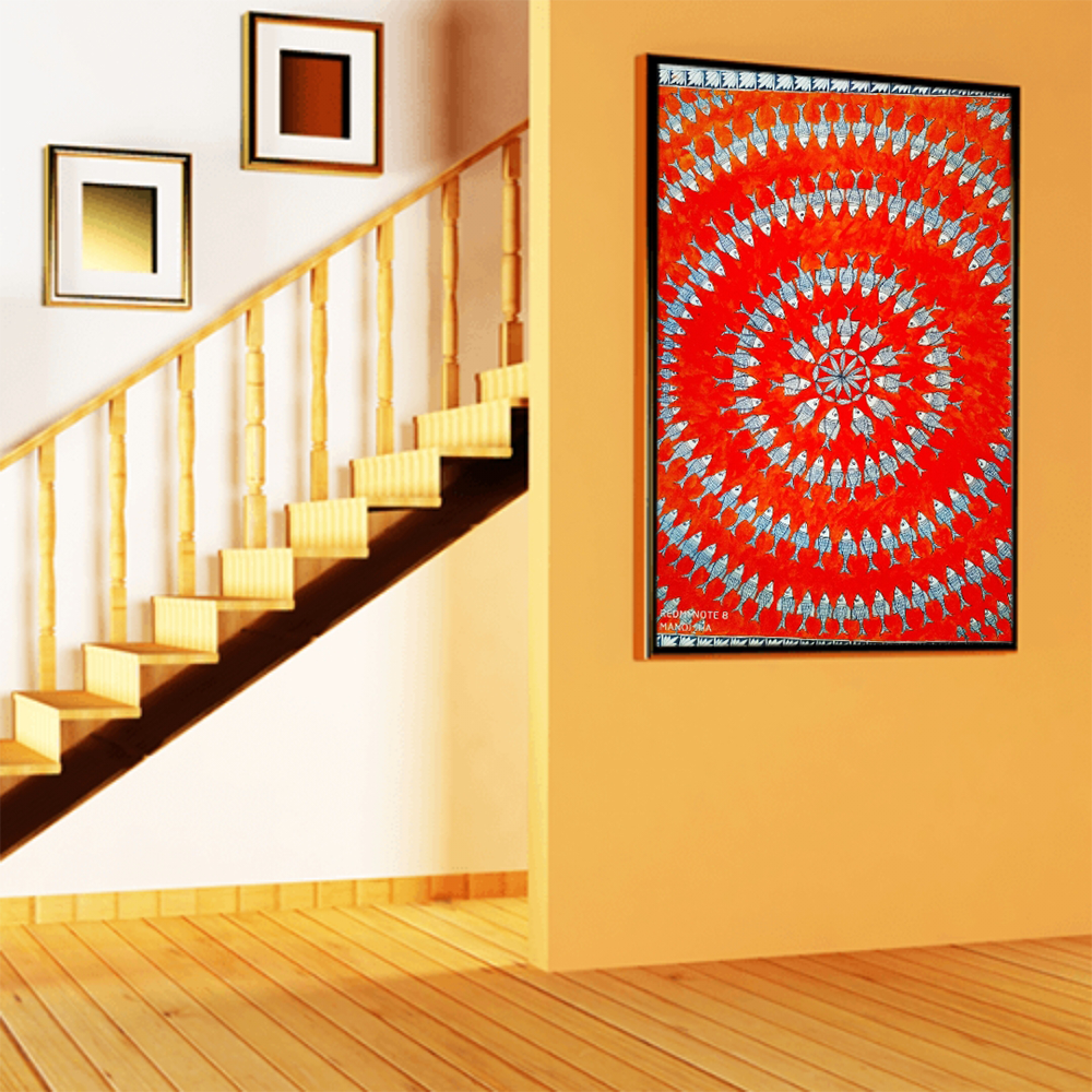 Fish Designs Madhubani and Mithila Artwork