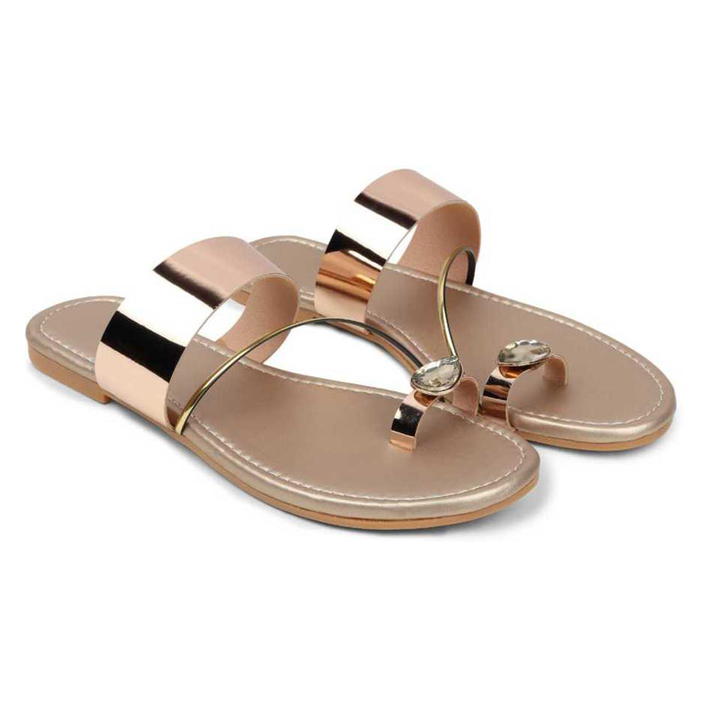 Synthetic Leather Flats