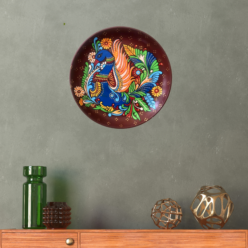 Kerala Mural Wall Plate