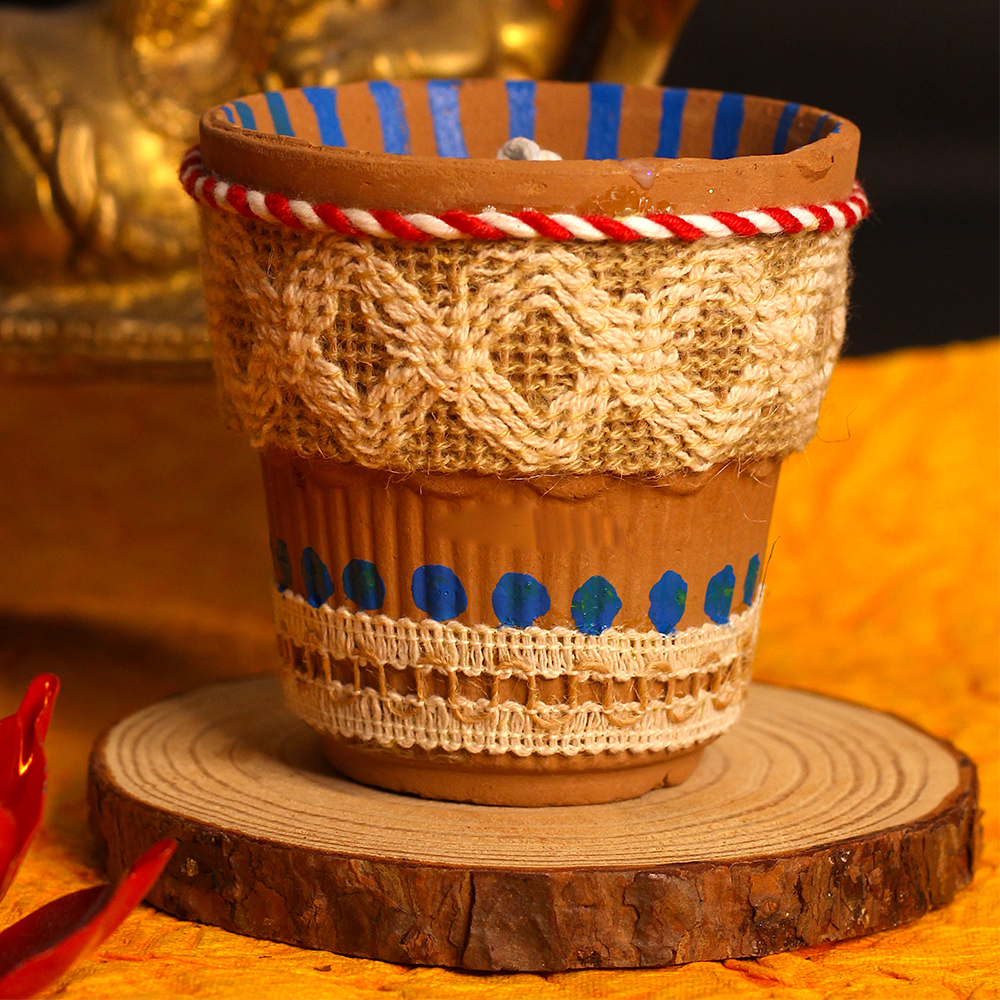 THE SKIN FARM Mahalakshmi Jute Candles (250g)