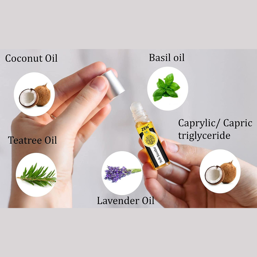 Zen Itch Soothe Roll-on with Essential Oils (10ml)