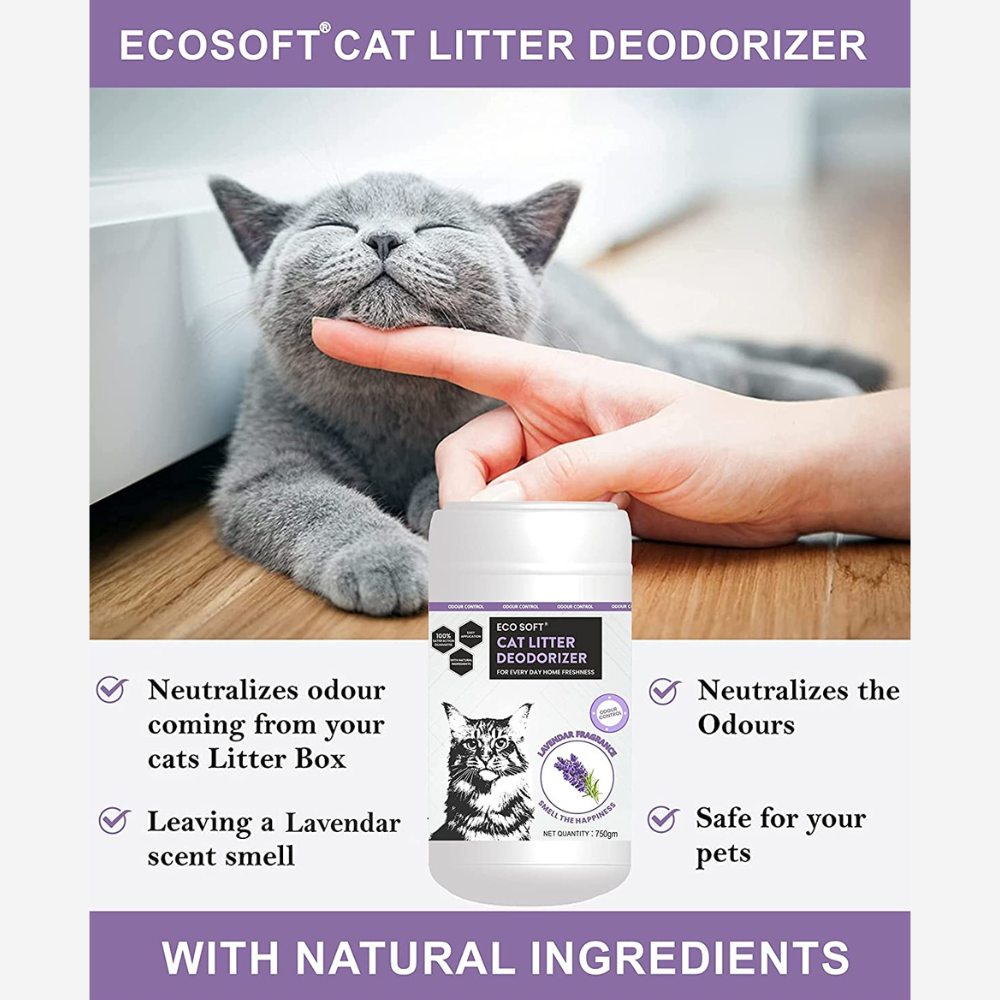 Eco Soft Cat Litter Deodoriser (750g)