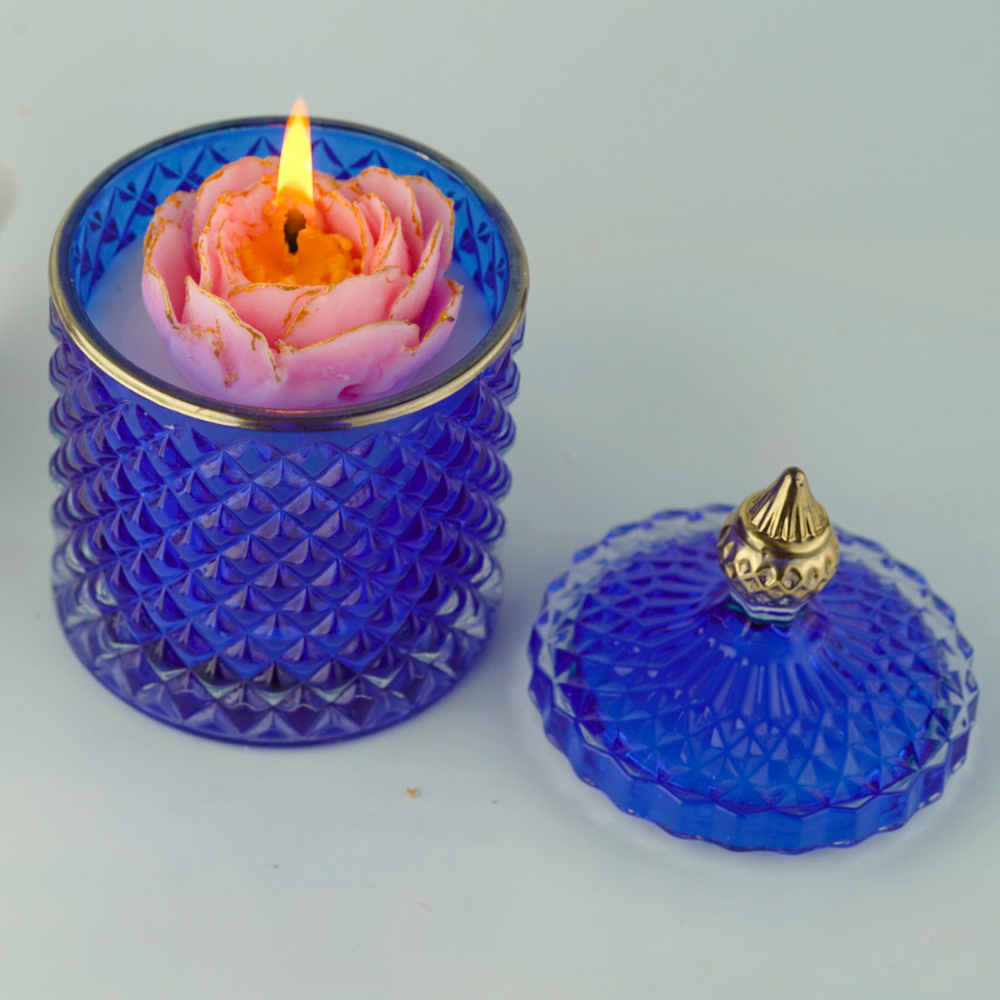 Lily Fragrance Luxury Jar Candle - Kreate