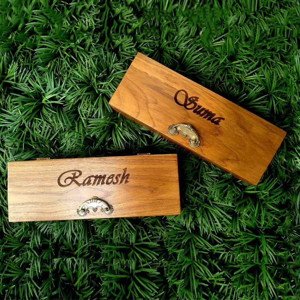 Wooden Couple Box