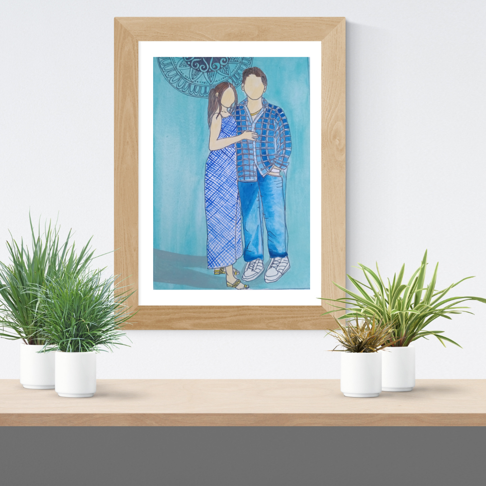Customised Faceless Potrait