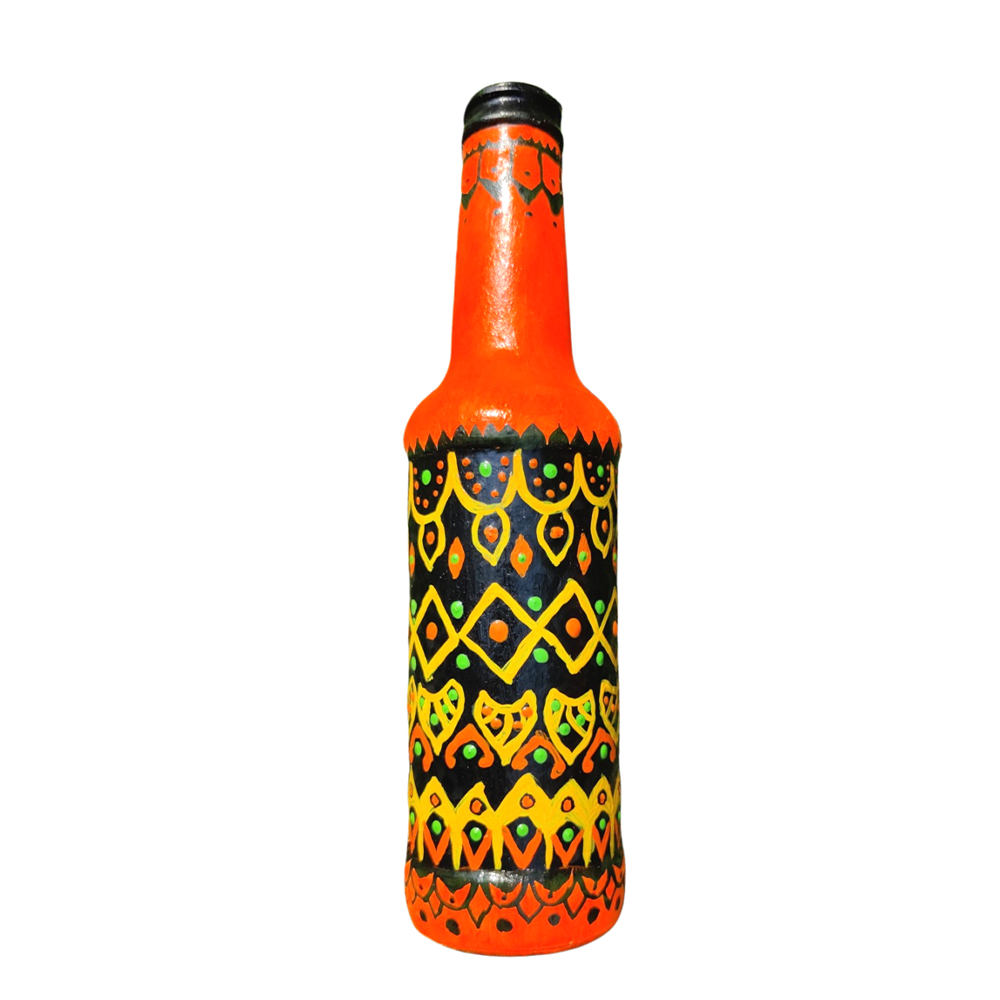 Handpainted Decorative bottle