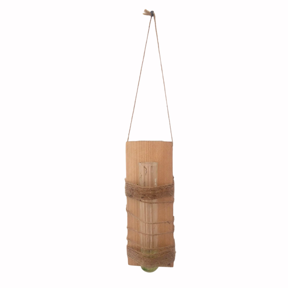 Wooden Wall Hanging Flower Pot