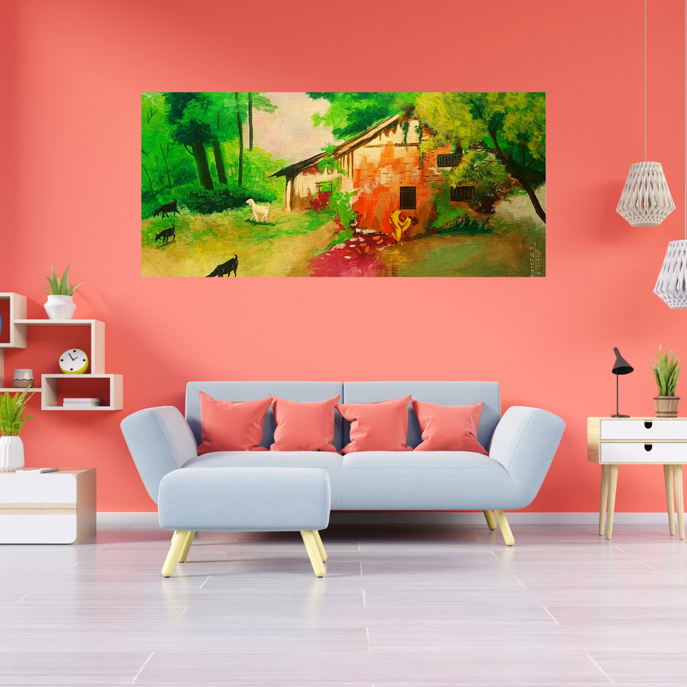 Handmade Landscape Painting