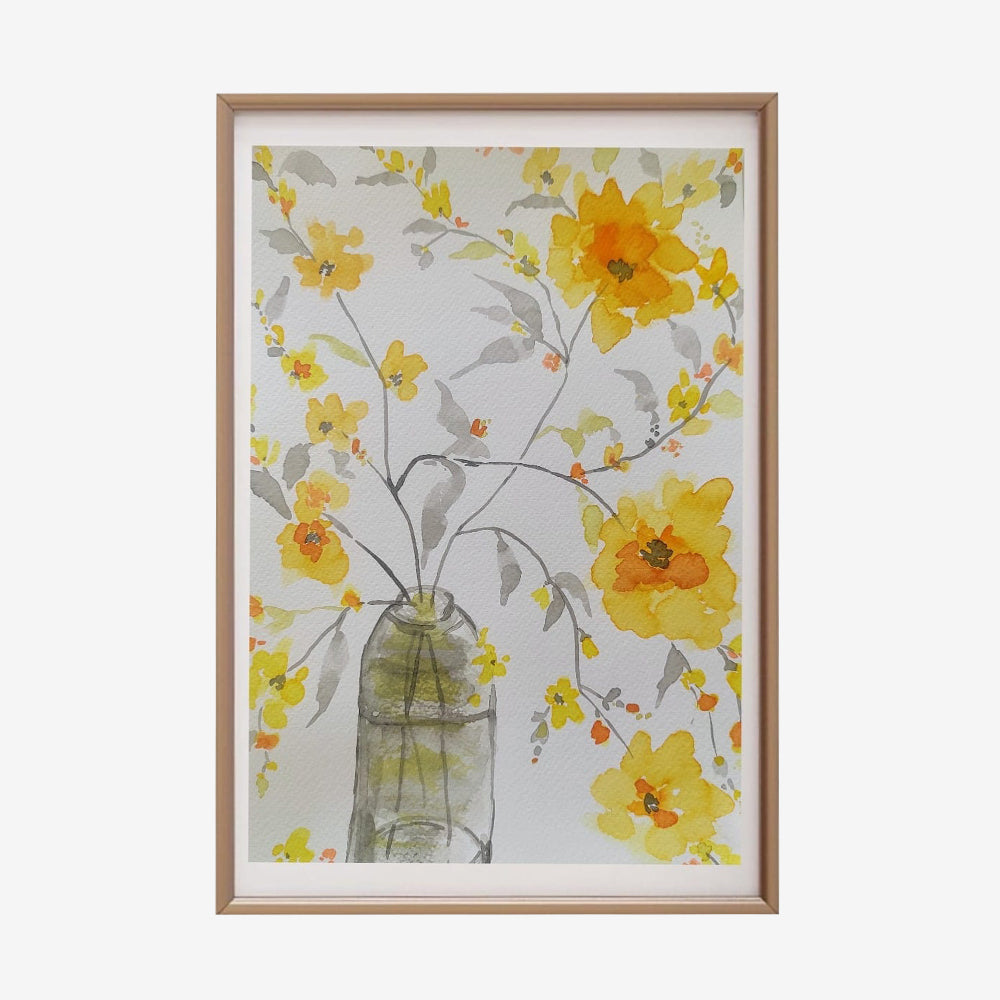 Floral Watercolour Painting