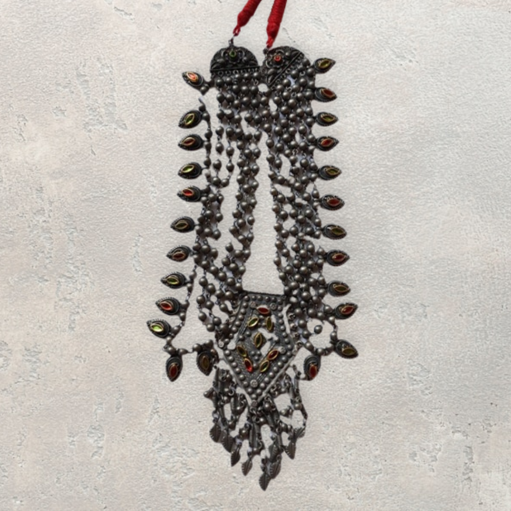 
                  
                    Oxidized Metal 6-Layer Necklace
                  
                