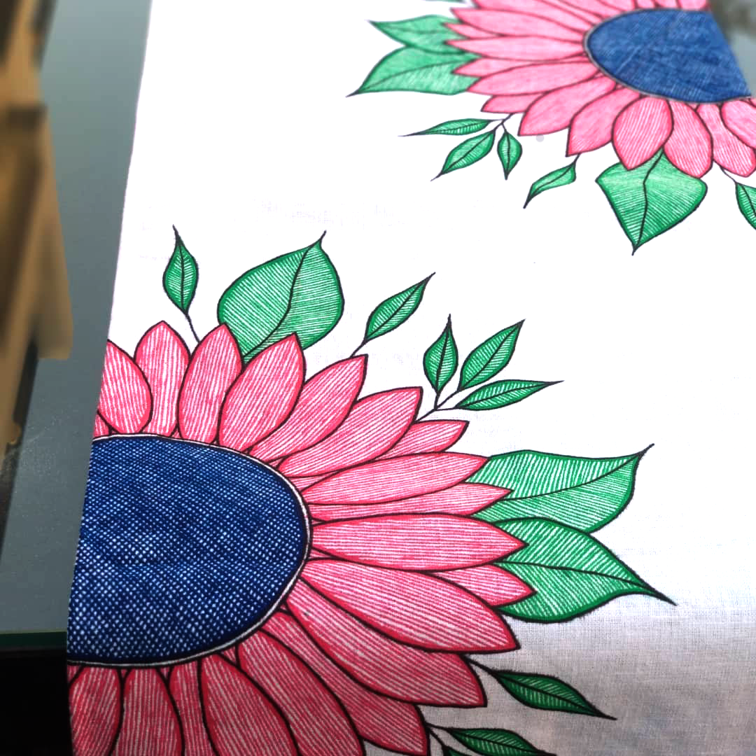 Madhubani Center Table Runner