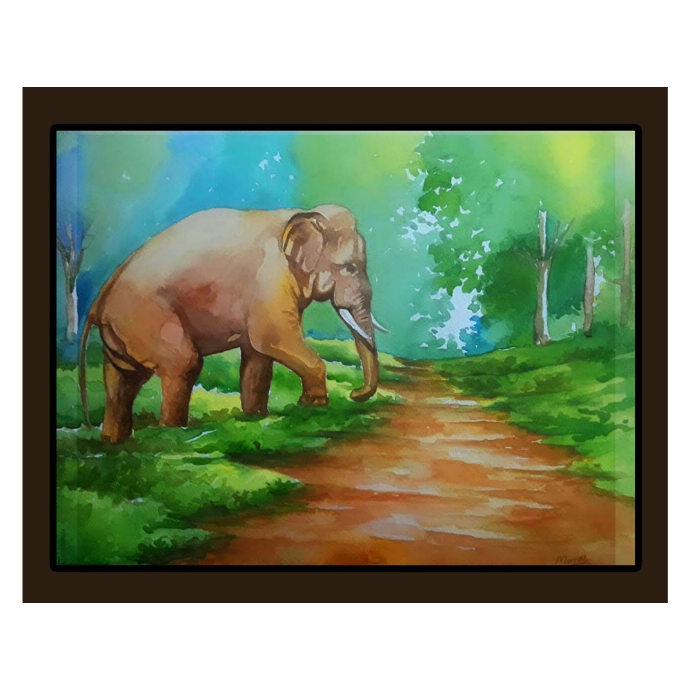 Handmade Watercolour Wall Art