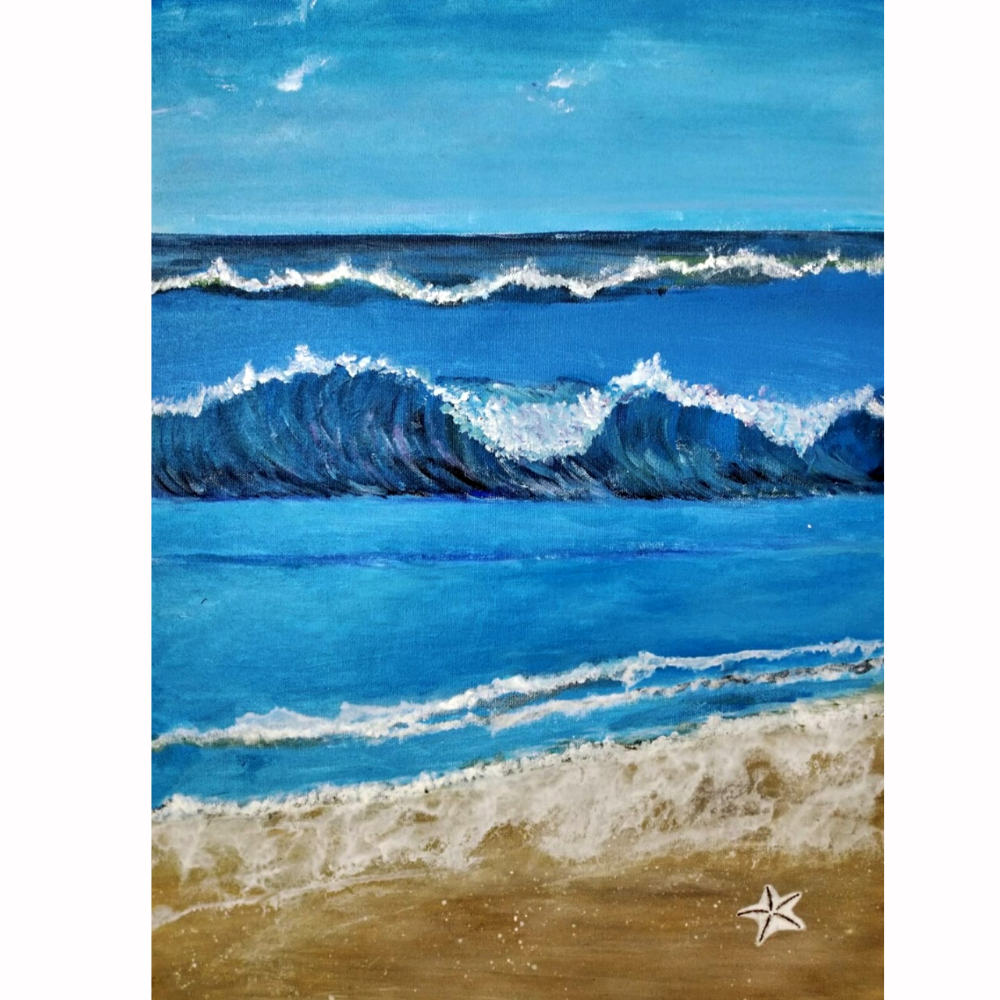 Hand Painted Acrylic Painting