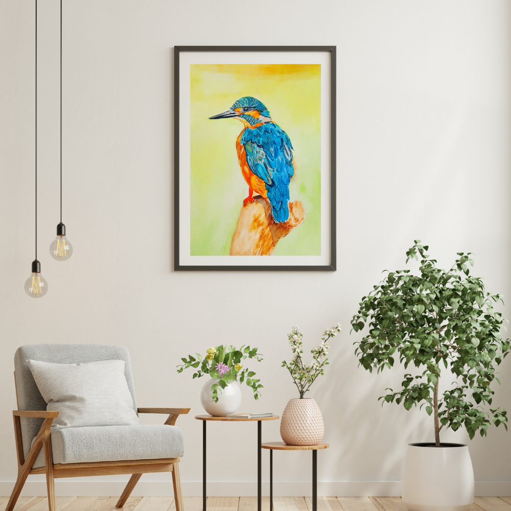 Kingfisher Painting