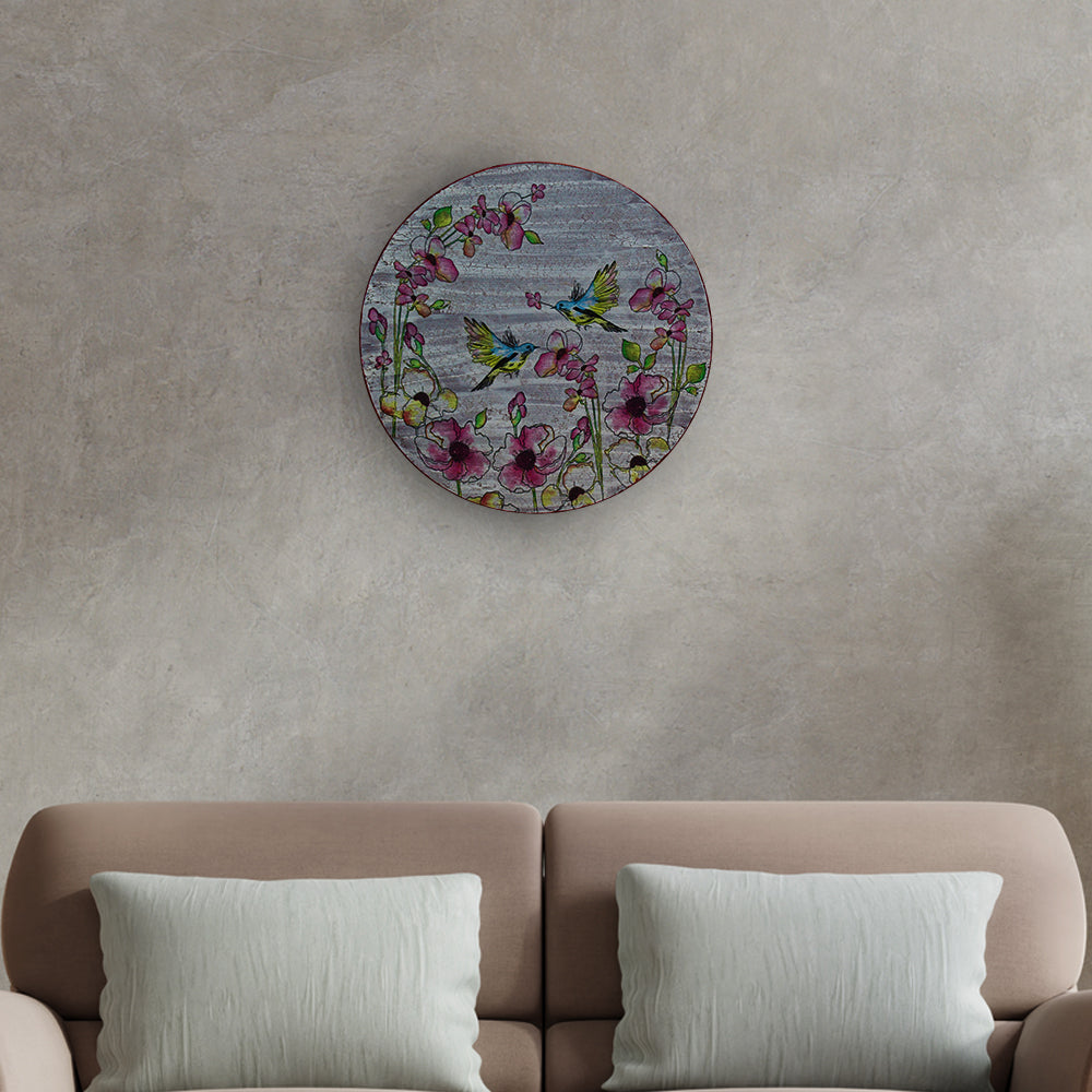 Decoupage Bird Wall Hanging