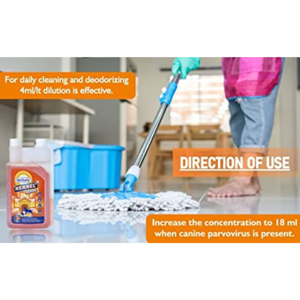 VetSafe® Kennel Wash Kennel Cleaner (500ml)